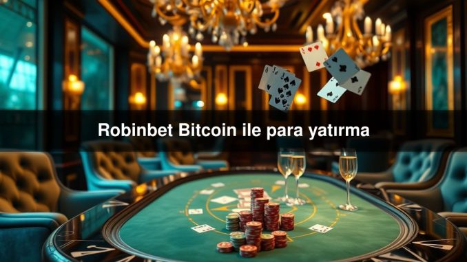 Robinbet Bitcoin