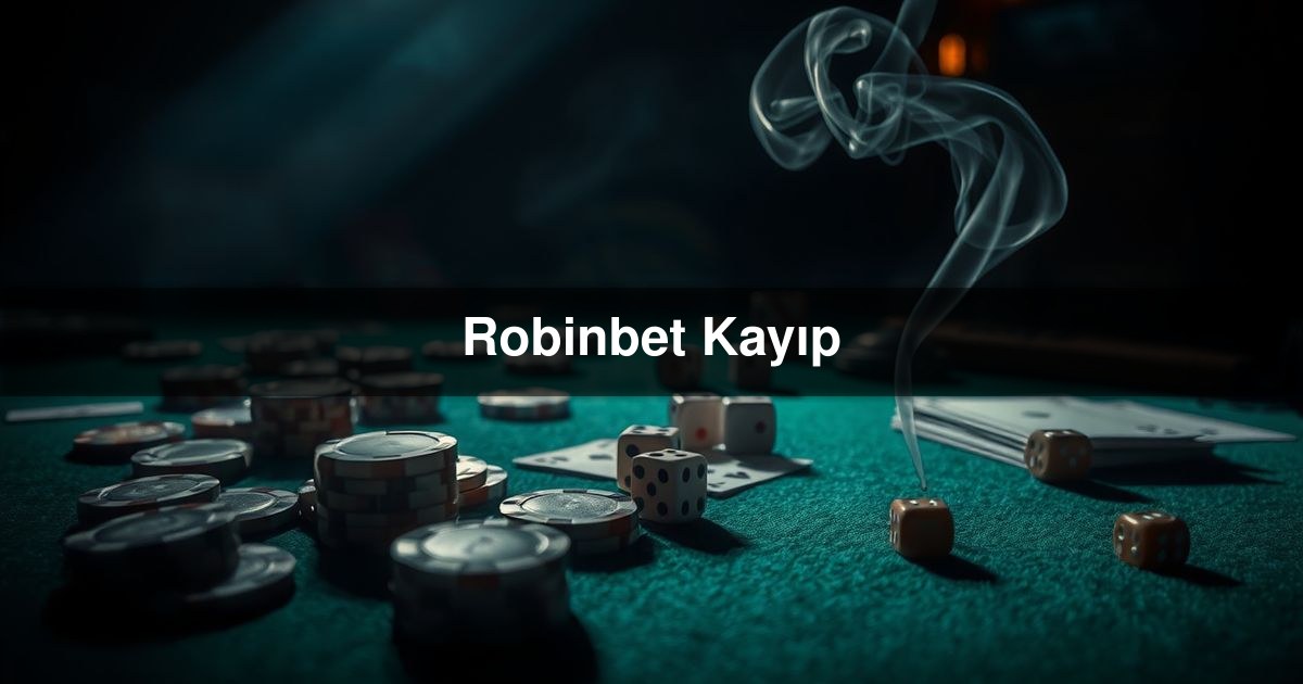 Robinbet Kayıp
